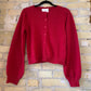 The Sola Cardigan Red