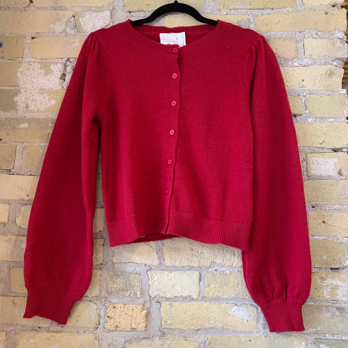 The Sola Cardigan Red