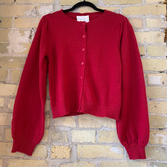 The Sola Cardigan Red