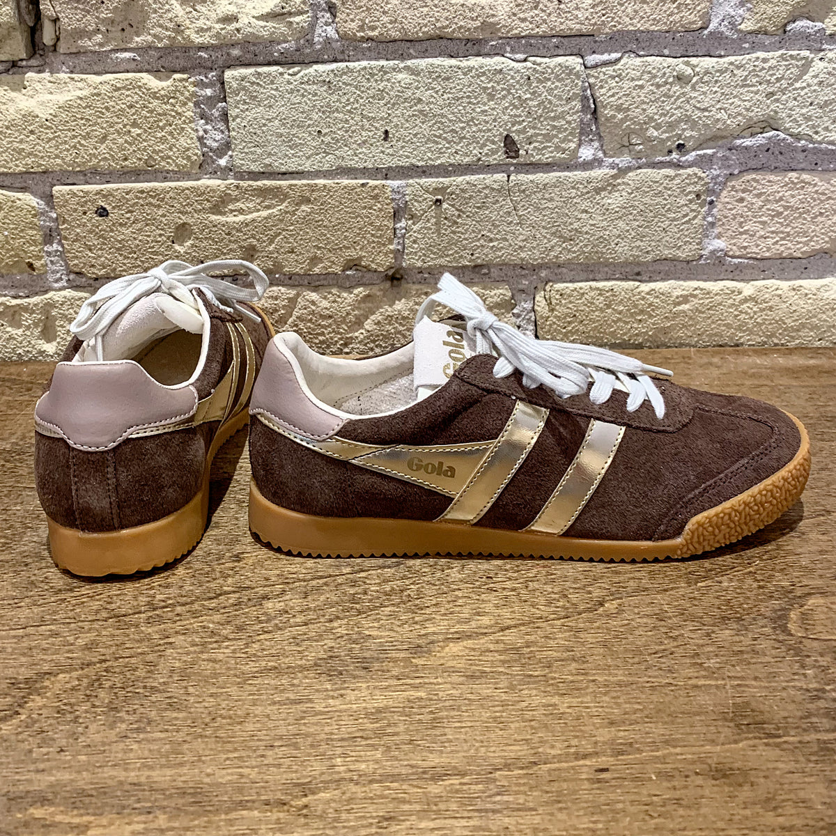 Gola Elan Glitz Dark Brown/Gold/Cameo