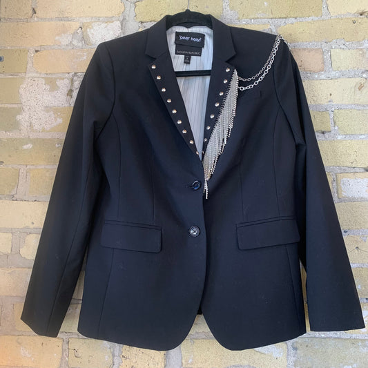 Gearhead  Lapel Bling Blazer