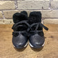 ALL BLACK Furry Sneak 2 Black