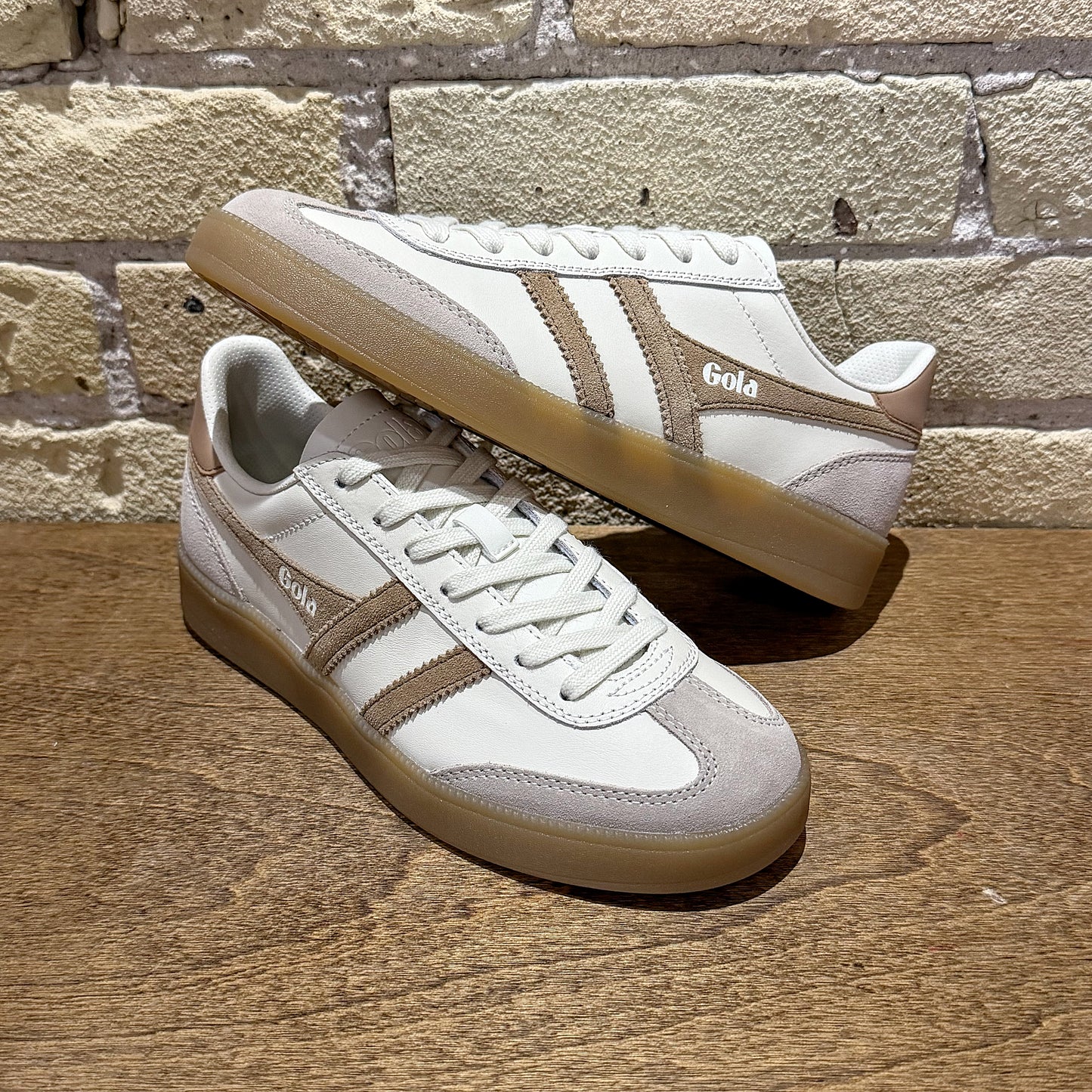 Gola Viper Off White/Bone/Light Caramel/Gum - shoostore