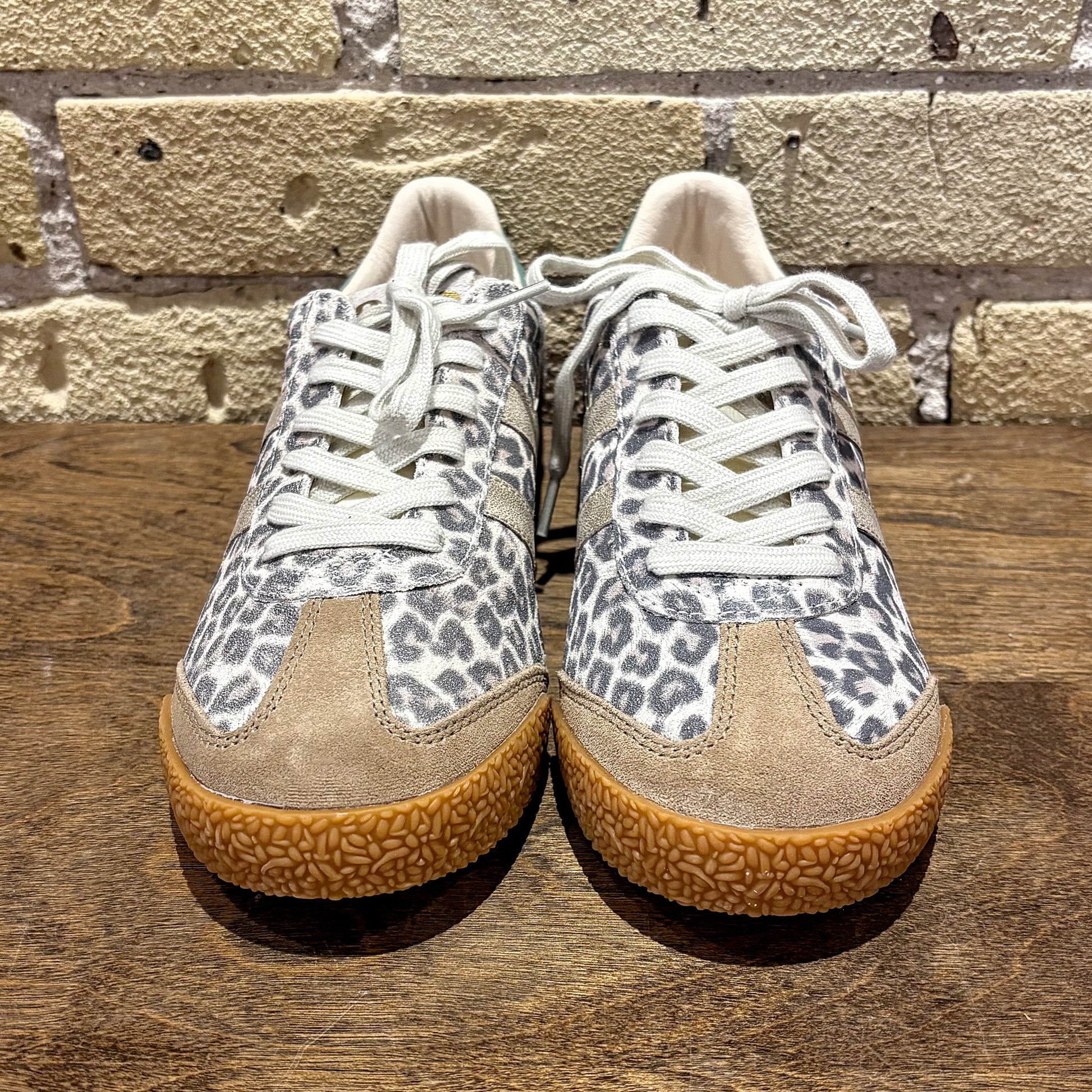 Gola Elan Safari Snow Leopard/Light Caramel/Gold/Green Mist - shoostore