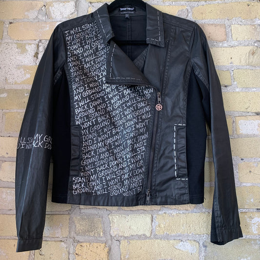 Gearhead Stand My Ground Black Moto Jacket