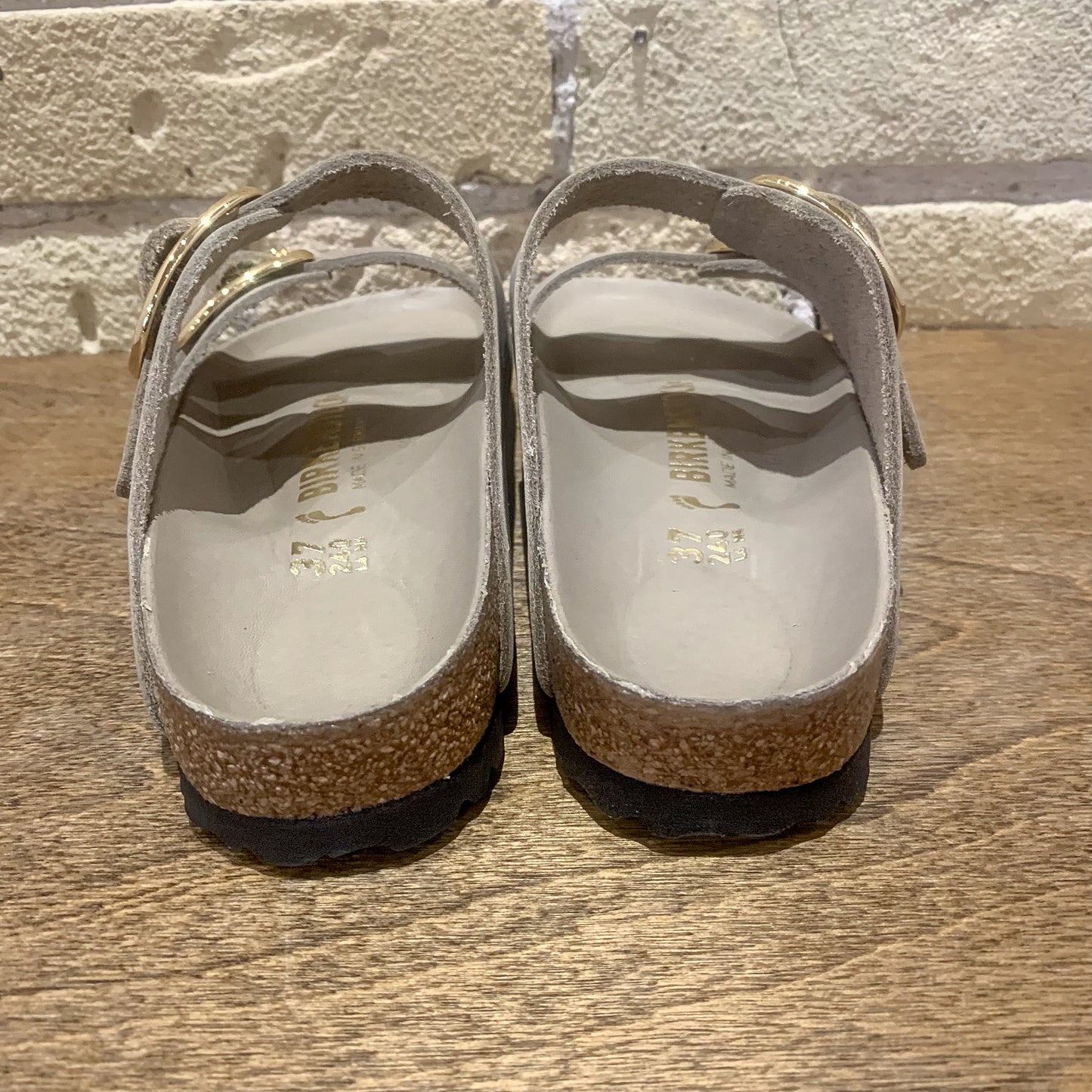 Arizona Big Buckle Tobacco Brown Leather