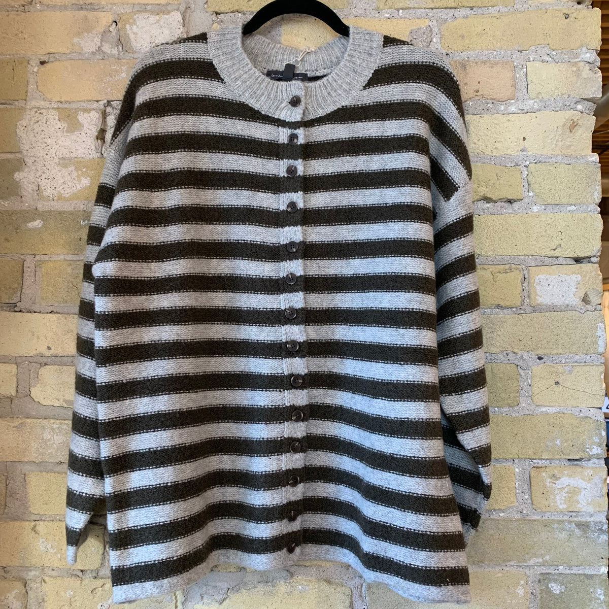 Grade & Gather Striped Cardigan - shoostore
