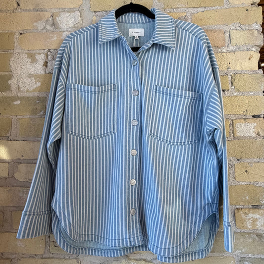 Z Supply All Day Knit Stripe Jacket