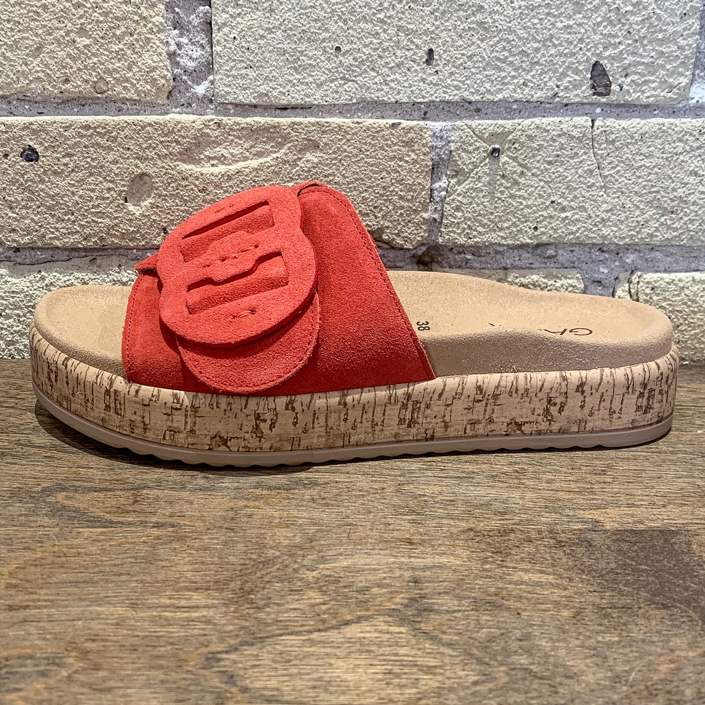 Gabor 83.760.15 Slide Sandal Chilli - shoostore