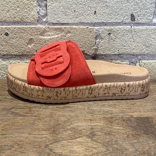 Gabor 83.760.15 Slide Sandal Chilli