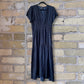 Grade & Gather Ruffle Satin Midi Dress - shoostore