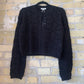 Z Supply Rosalyn Sweater Cardigan Black