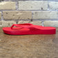Archies Chili Red - Arch Support Flip Flops - shoostore