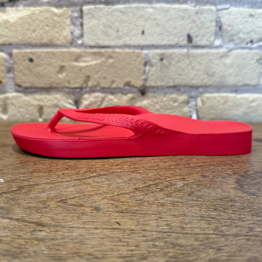 Archies Chili Red - Arch Support Flip Flops