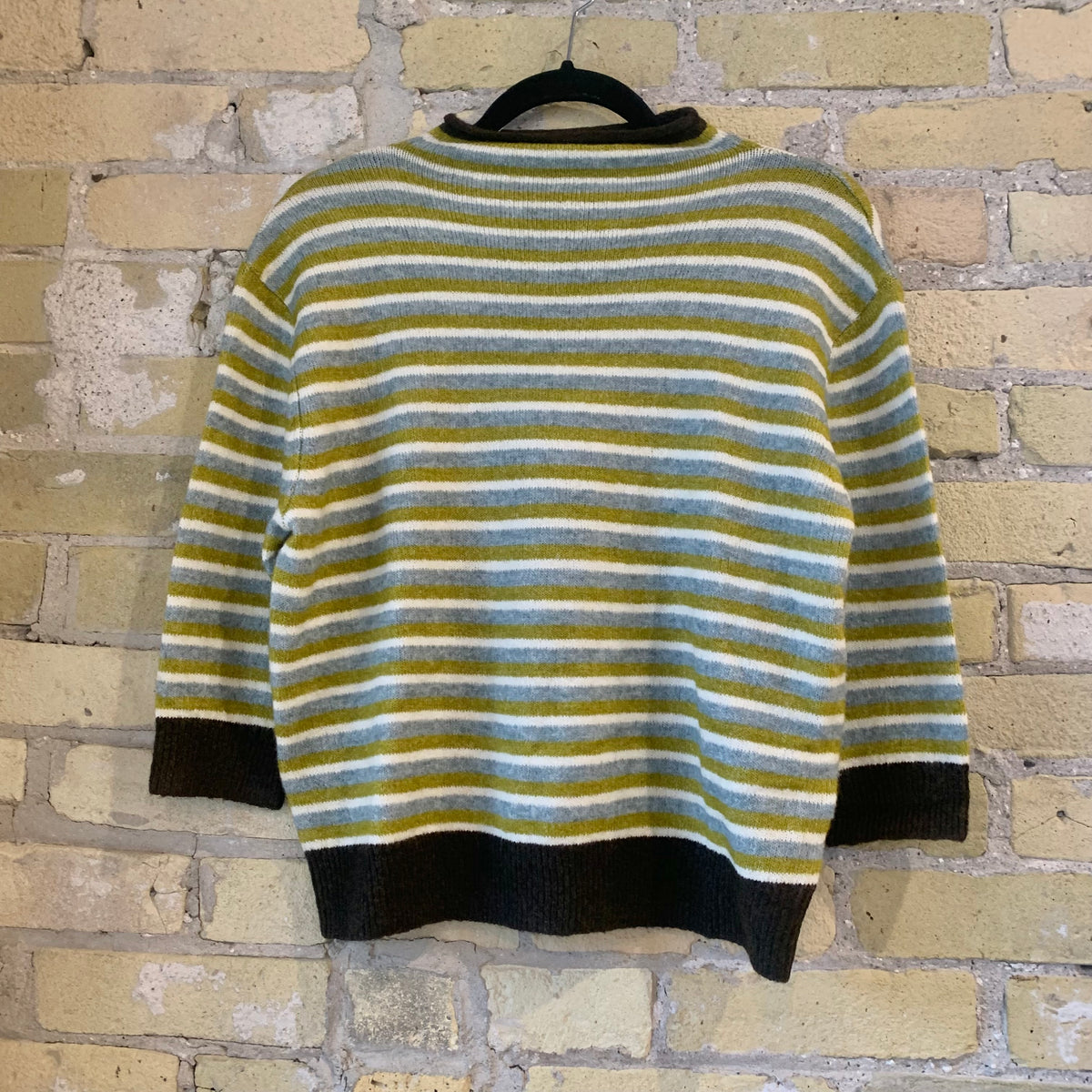 Grade & Gather Striped Sweater Top