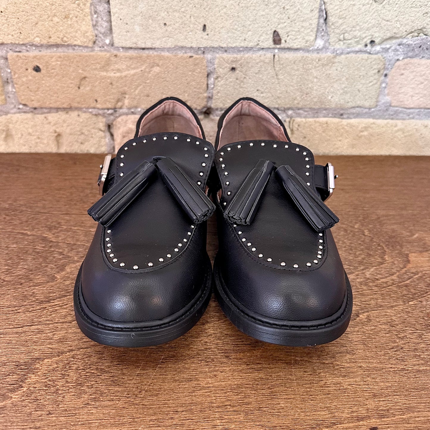 All Black Big Tassel 25
