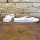 Archies Crystal White - Arch Support Flip Flops