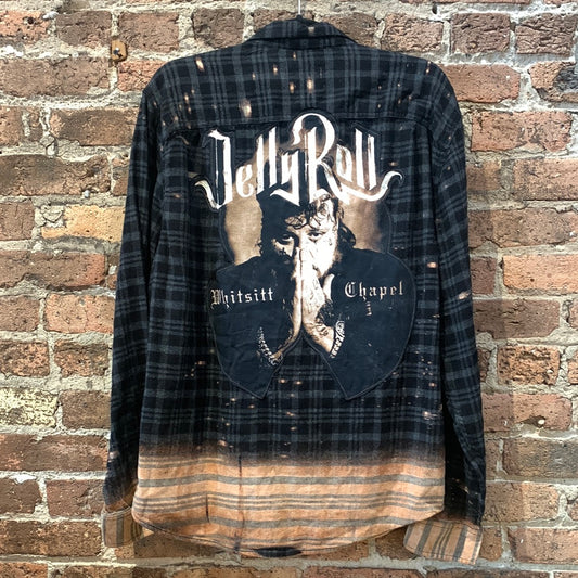 Gearhead Rock n Roll Flannel - Jelly Roll Whitsitt Chapel