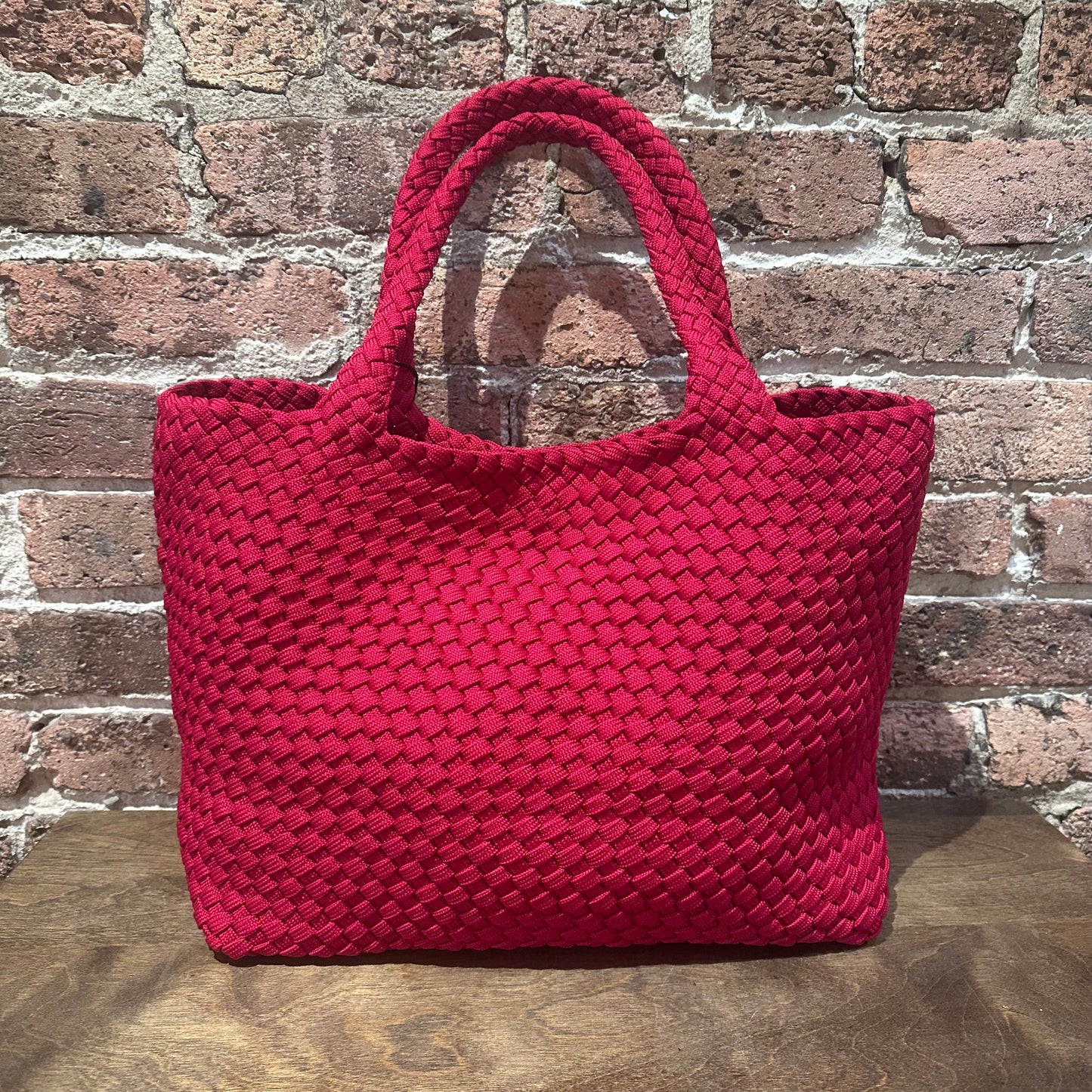 Sky's The Limit - Medium Sustainable Tote Red
