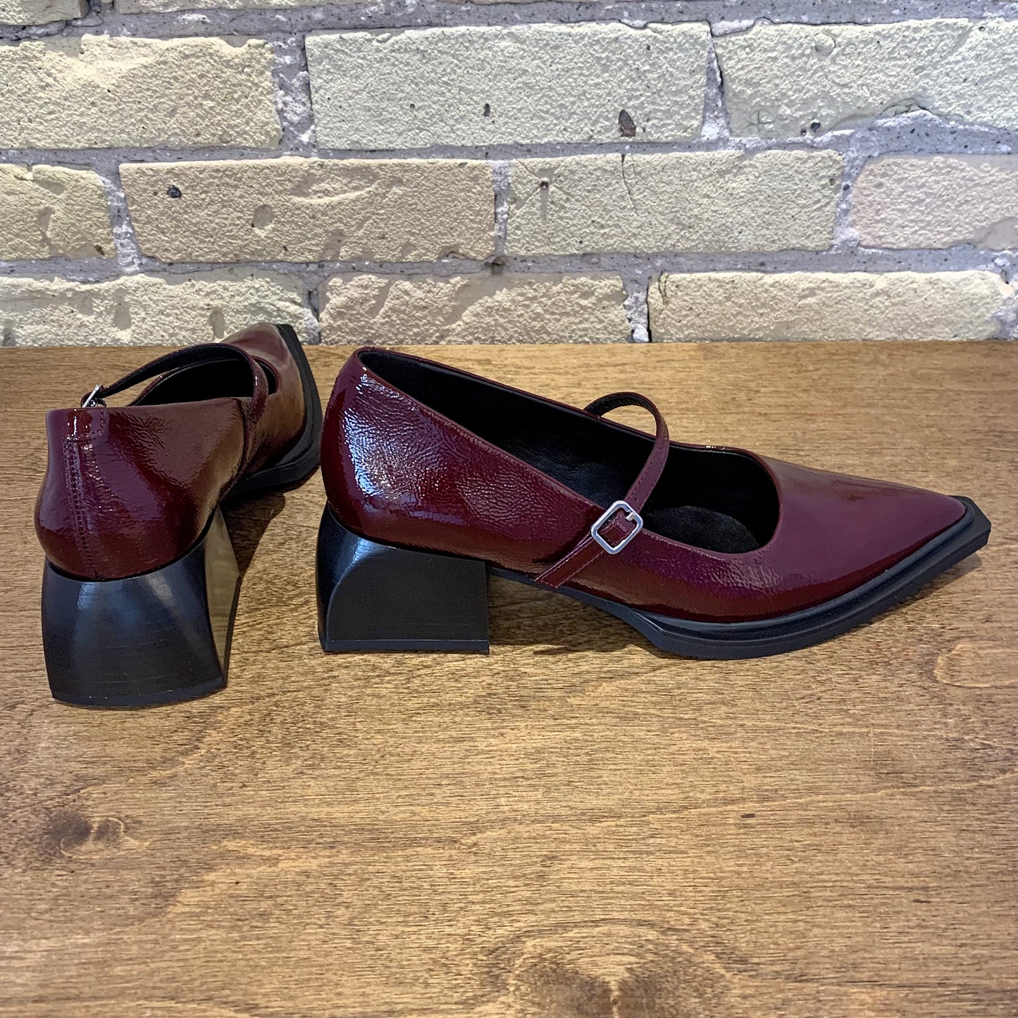 Vagabond Vivian Mary Jane Cherry Red
