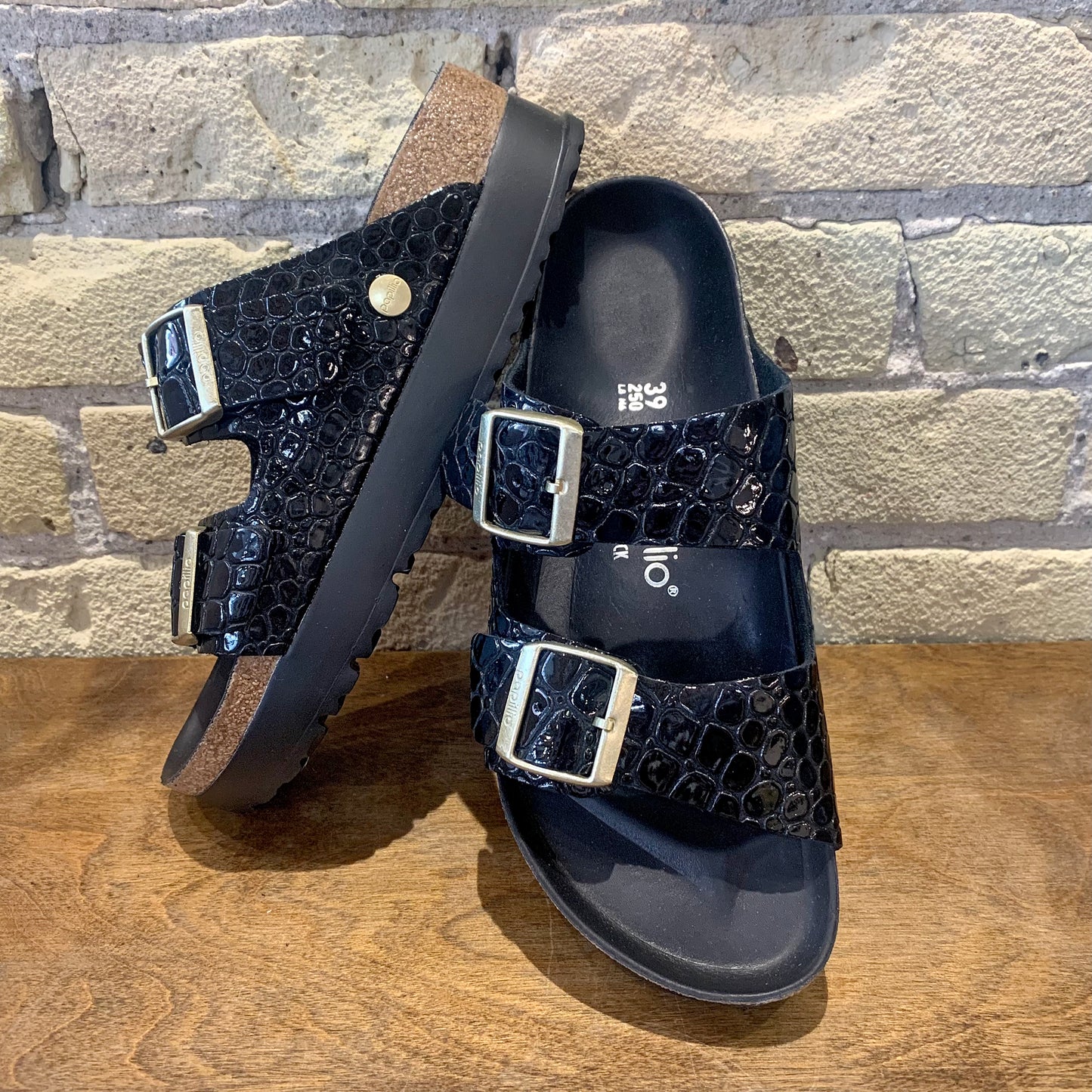 Arizona Flex Platform Black Crocodile