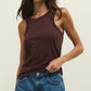 Z Supply Select Tank Chocolate Cherry - shoostore