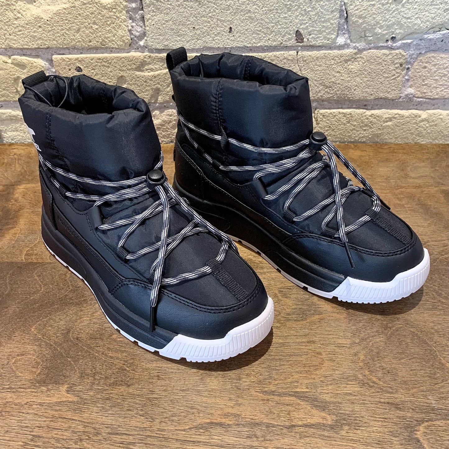 Sorel WHITNEY™ III Waterproof Slip-On Boot Black/Sea Salt