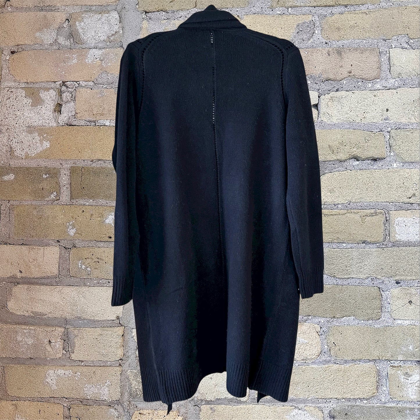 Ember Scarf Cardigan Ink