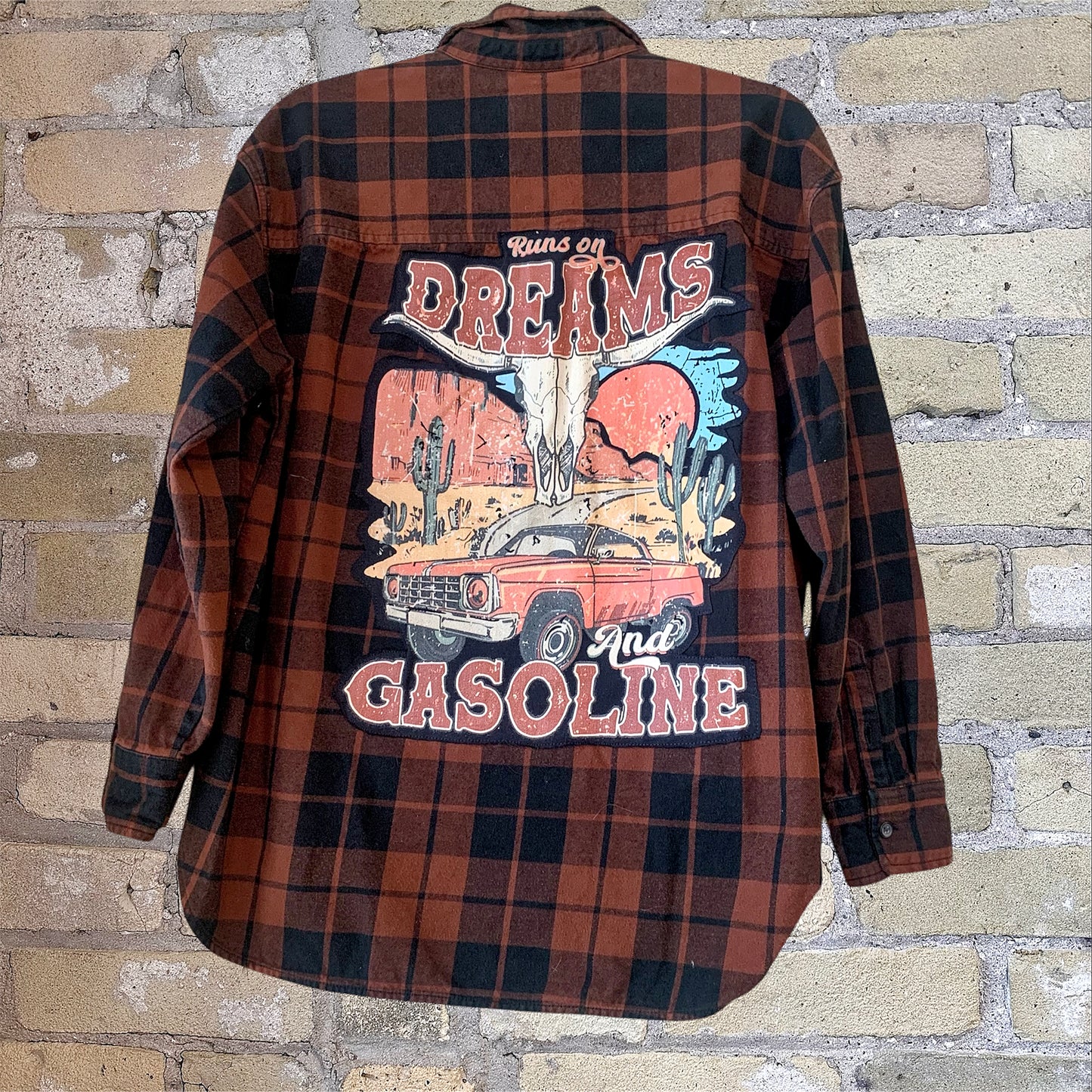Gearhead "Runs On Dreams....." Flannel