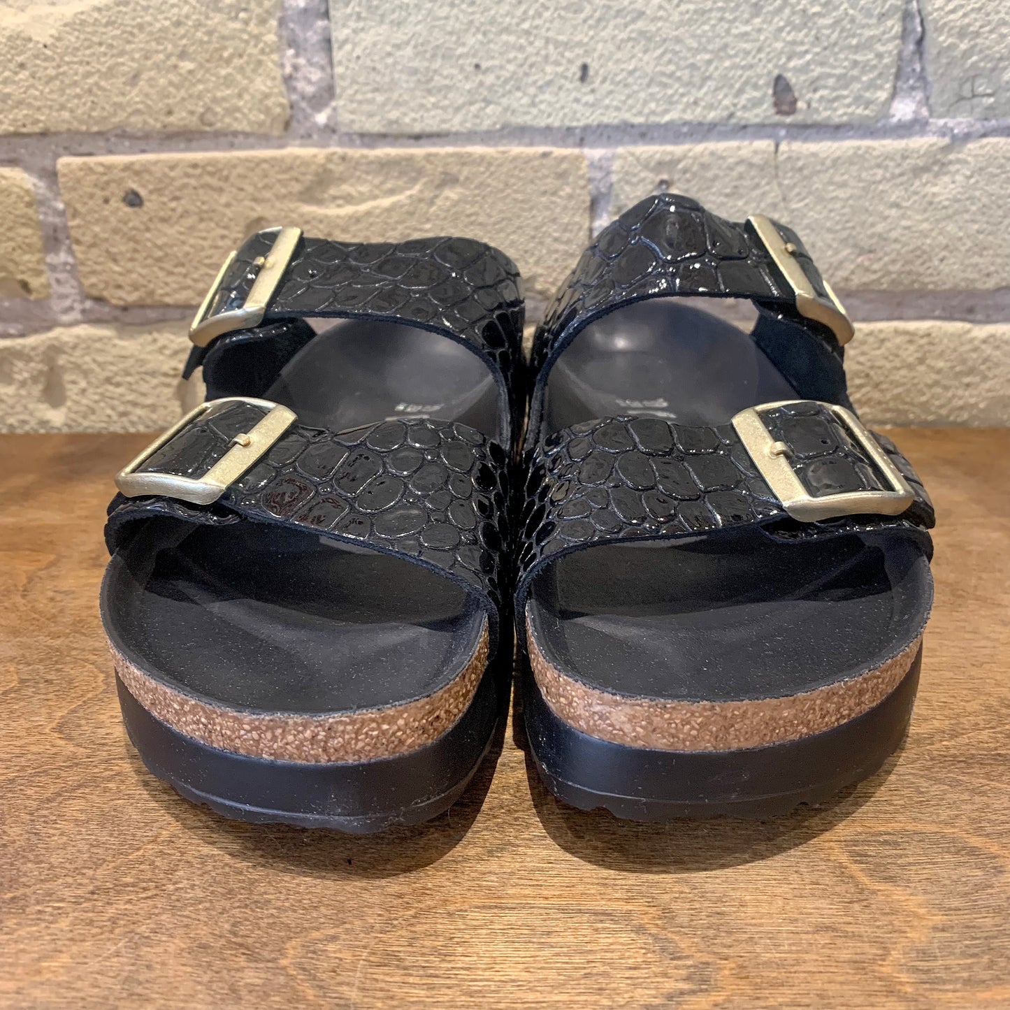 Arizona Flex Platform Black Crocodile
