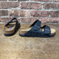 Birkenstock Arizona Soft Footbed Black Oiled Leather-Narrow Width