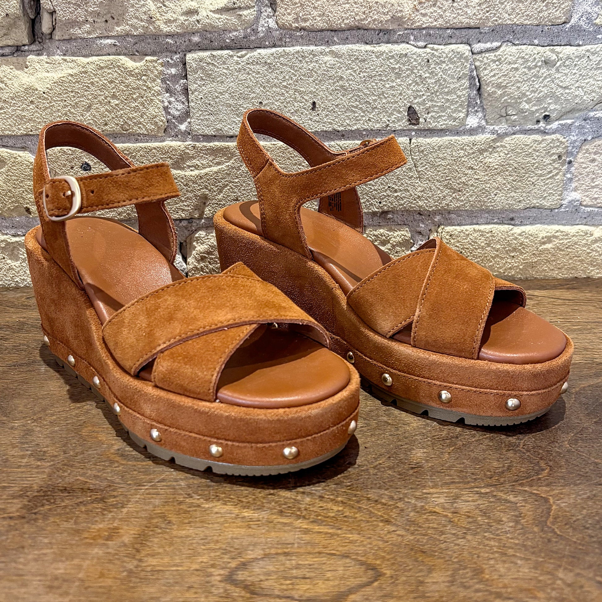 Sorel Sunpeak™ Wedge Ankle Strap RVT Women's Sandal - shoostore