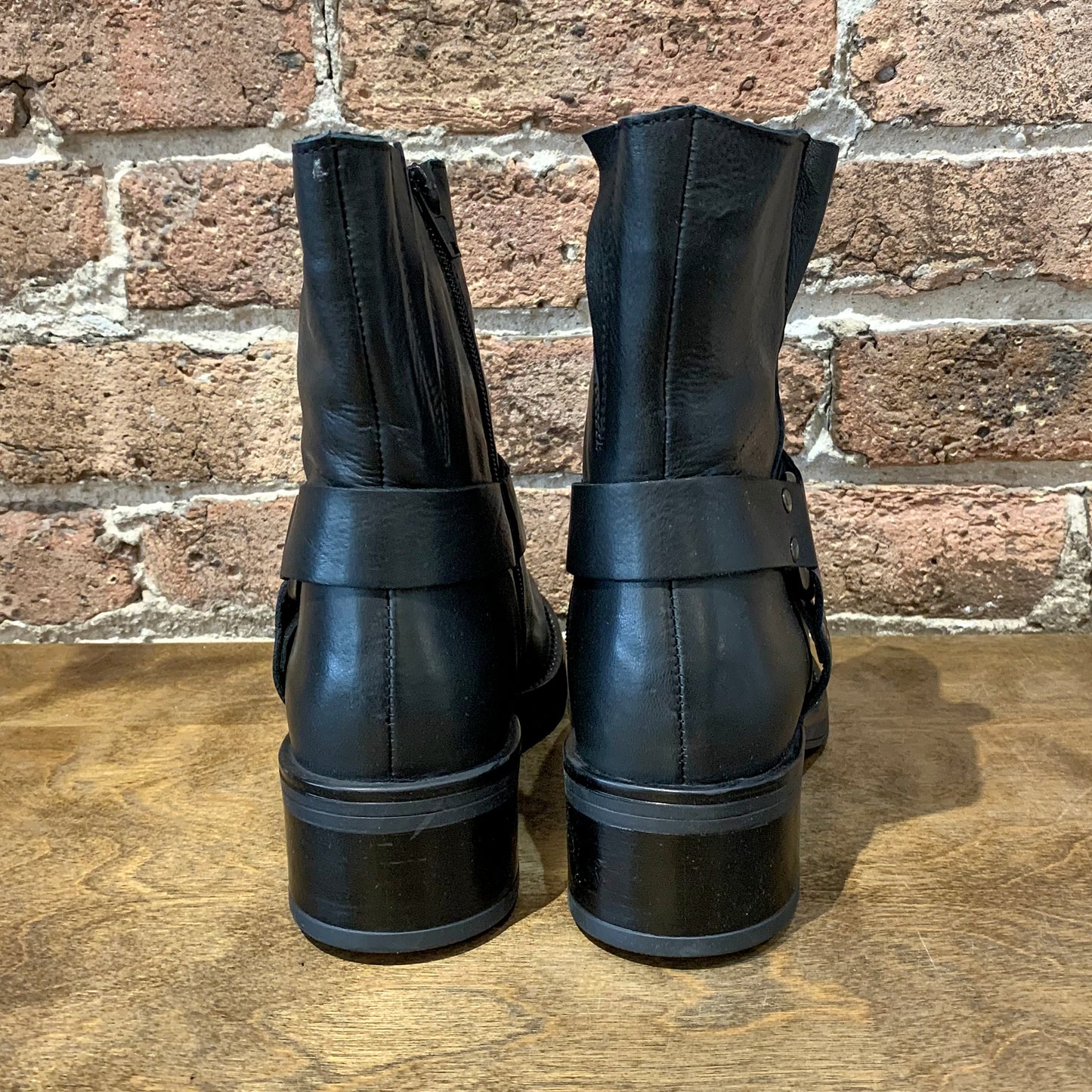 Ateliers Bonham Leather Biker Boots