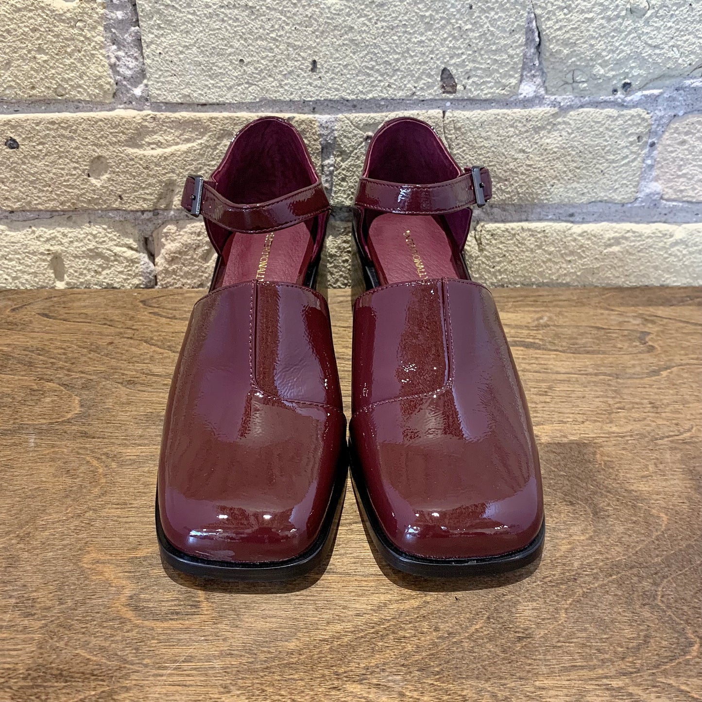 Intentionally Blank Marty Patent Merlot Mary Jane