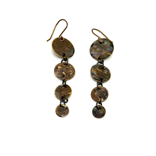 Linda Richman Copper Circles Earring