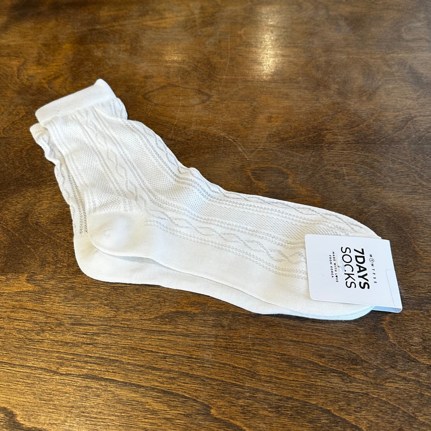 Fine Mesh See-Through Socks