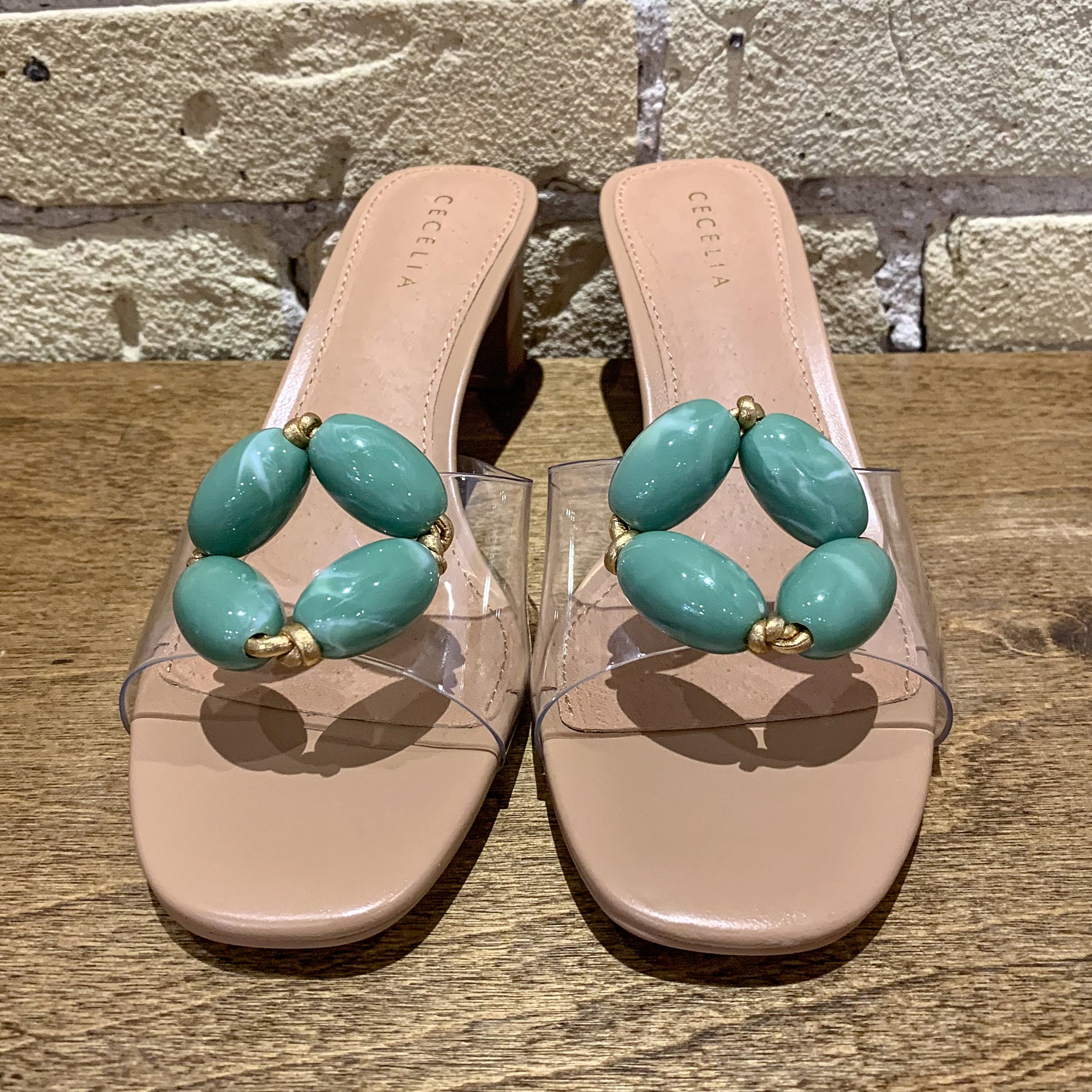 Cecelia Jessy Tea Green - shoostore
