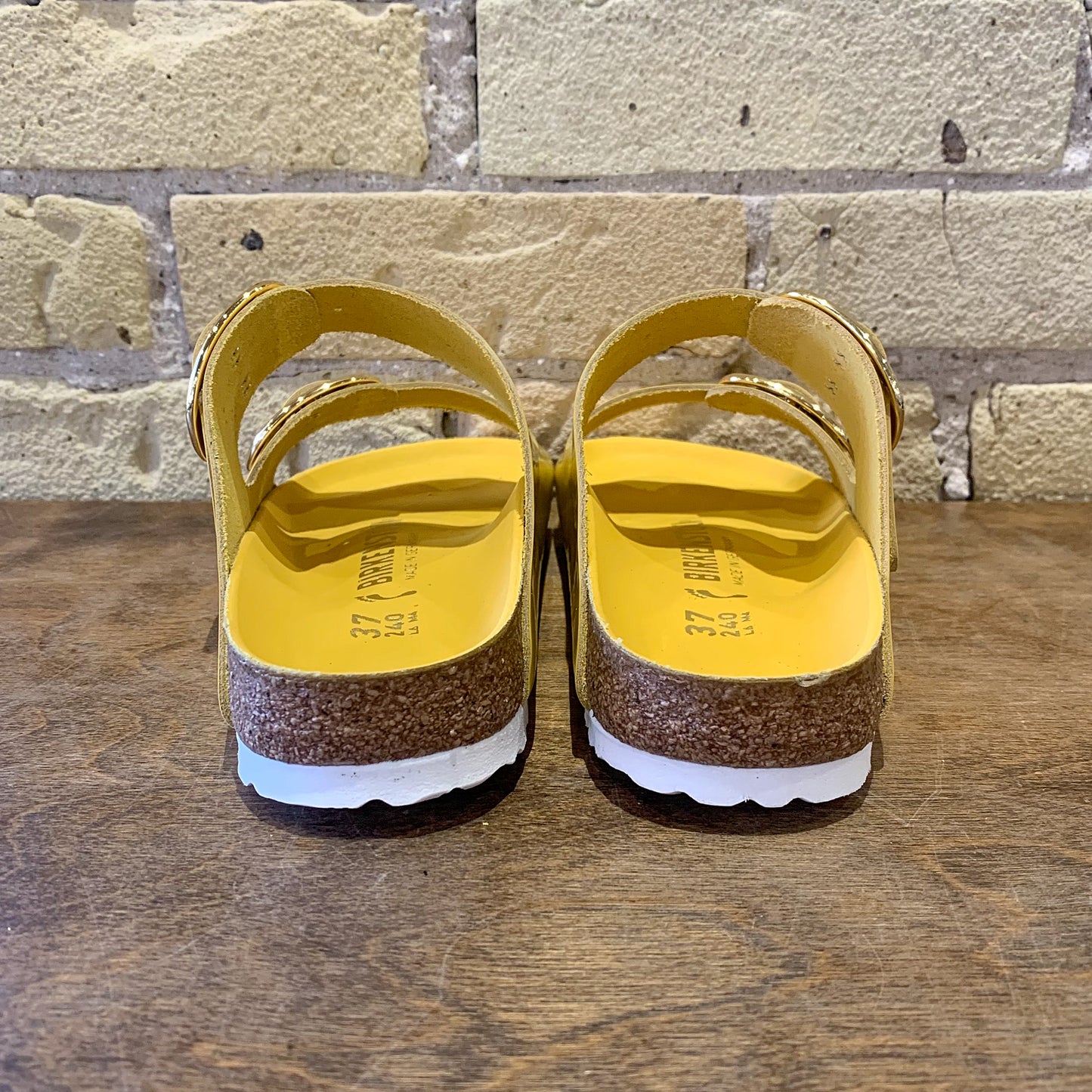 Birkenstock Big Buckle Lena Hi Shine Ochre
