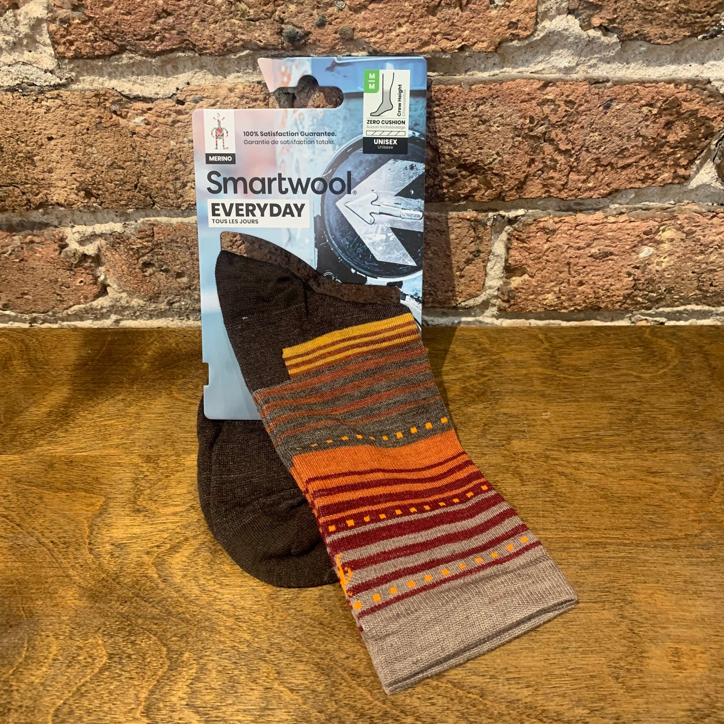 Smartwool Everyday Stitch Stripe Crew Socks