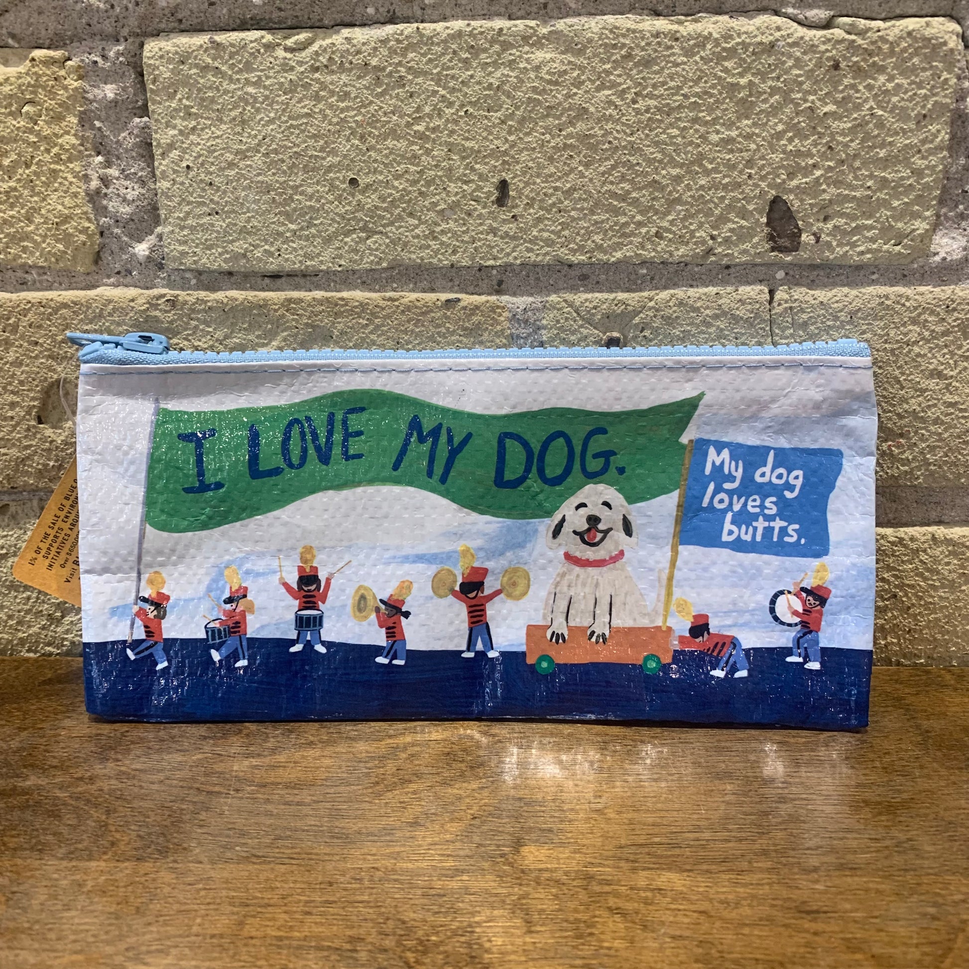 Blue Q Pencil Case - shoostore