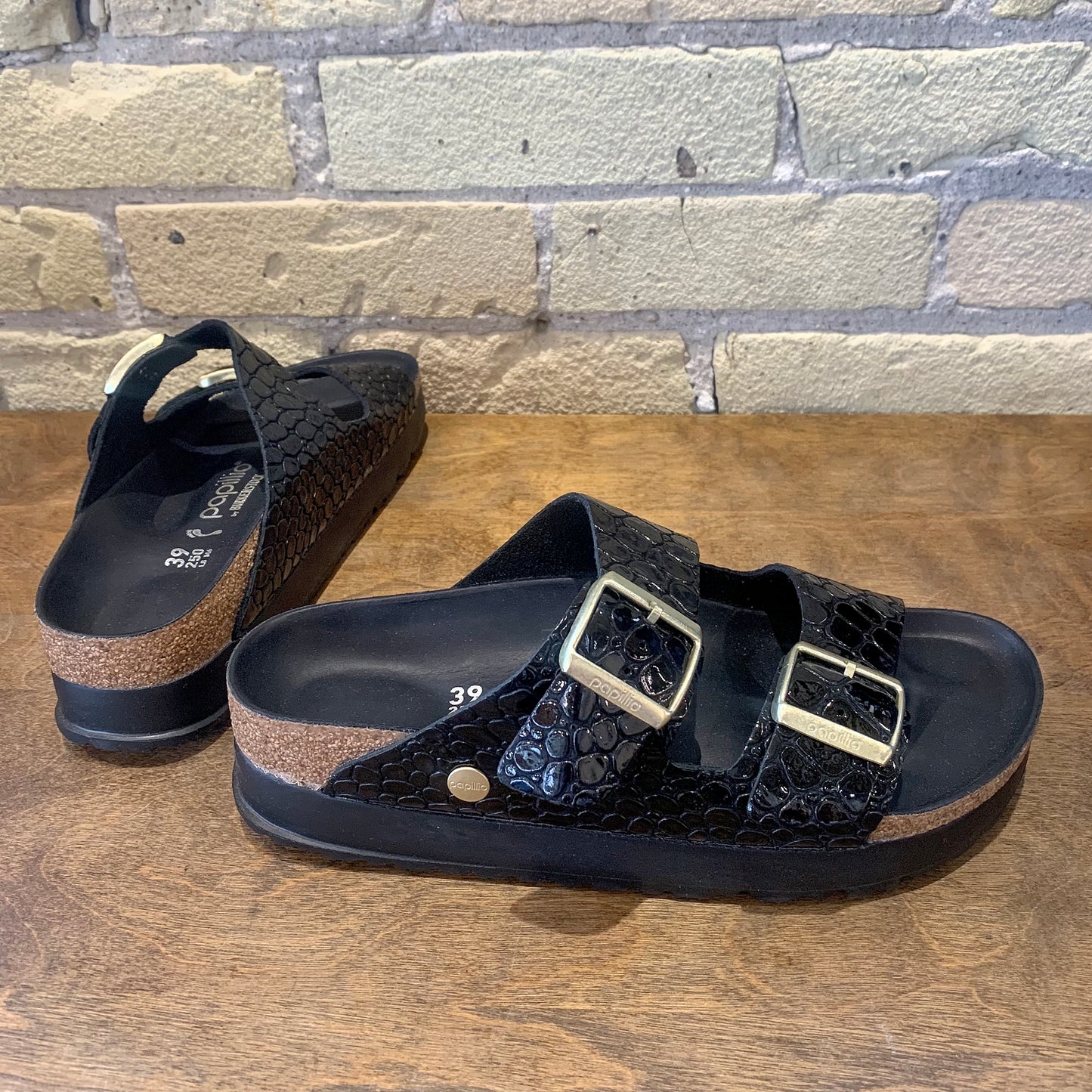 Arizona Flex Platform Black Crocodile