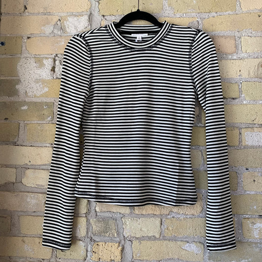 The Perry Top Black/Cream