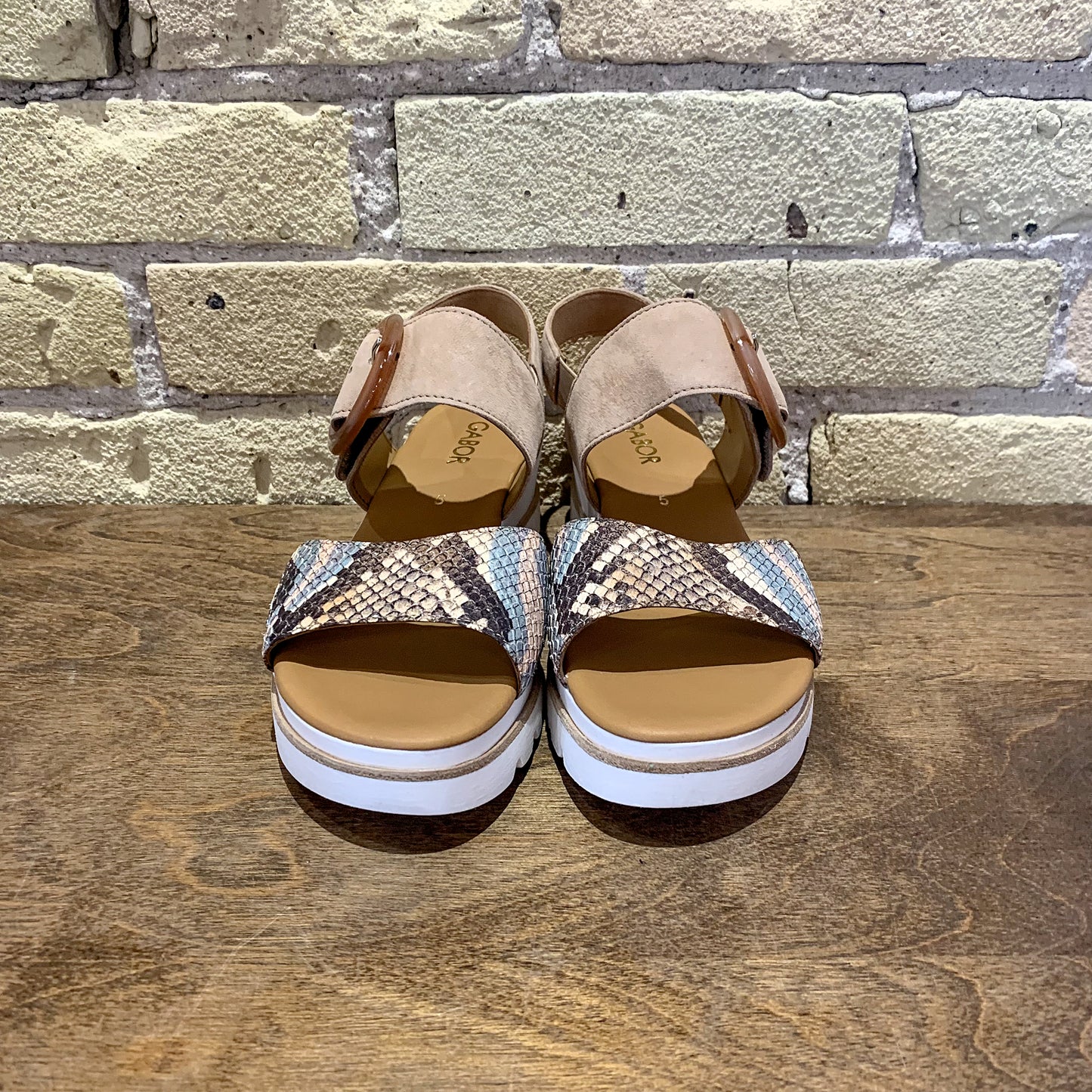 Gabor 84.645.36 Strap Wedge Sandal