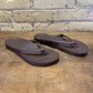 Archies Brown - Arch Support Flip Flops - shoostore