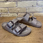 Arizona Big Buckle EVA Grey Taupe - shoostore