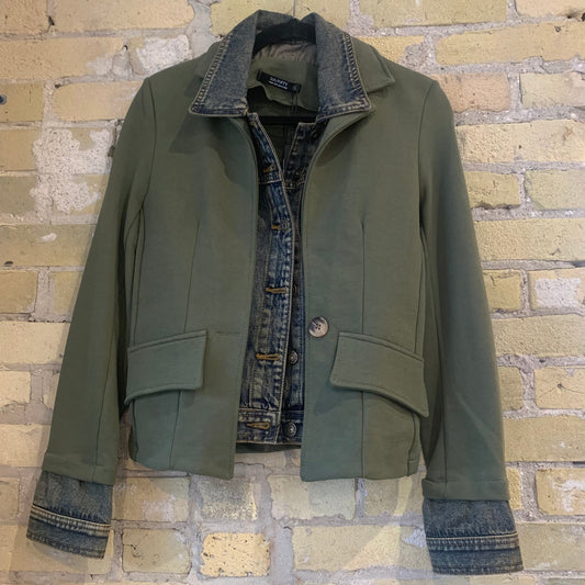 Six Fifty Clarissa Blazer Oilve - shoostore