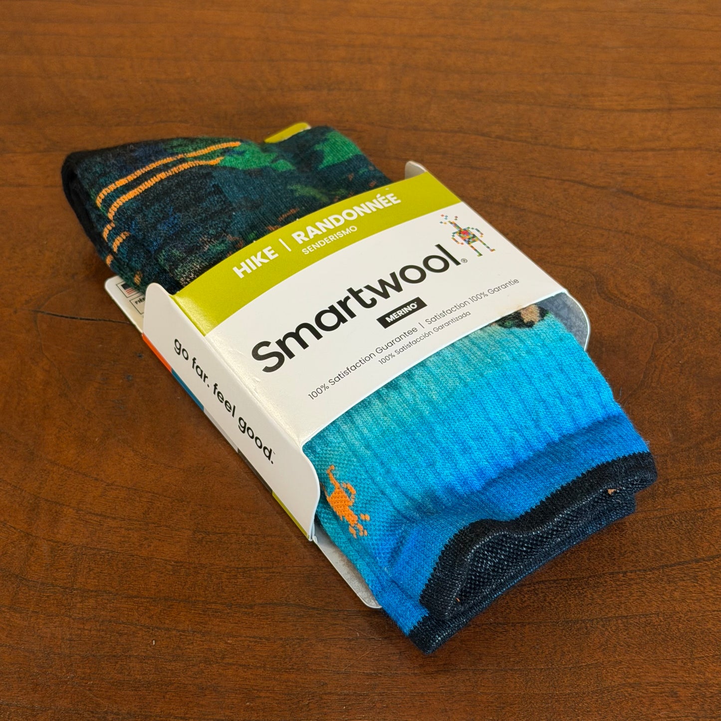 Smartwool Women’s Hike Mountain Lake Print Crew Socks