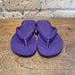 Archies Acai Purple - Arch Support Flip Flops - shoostore