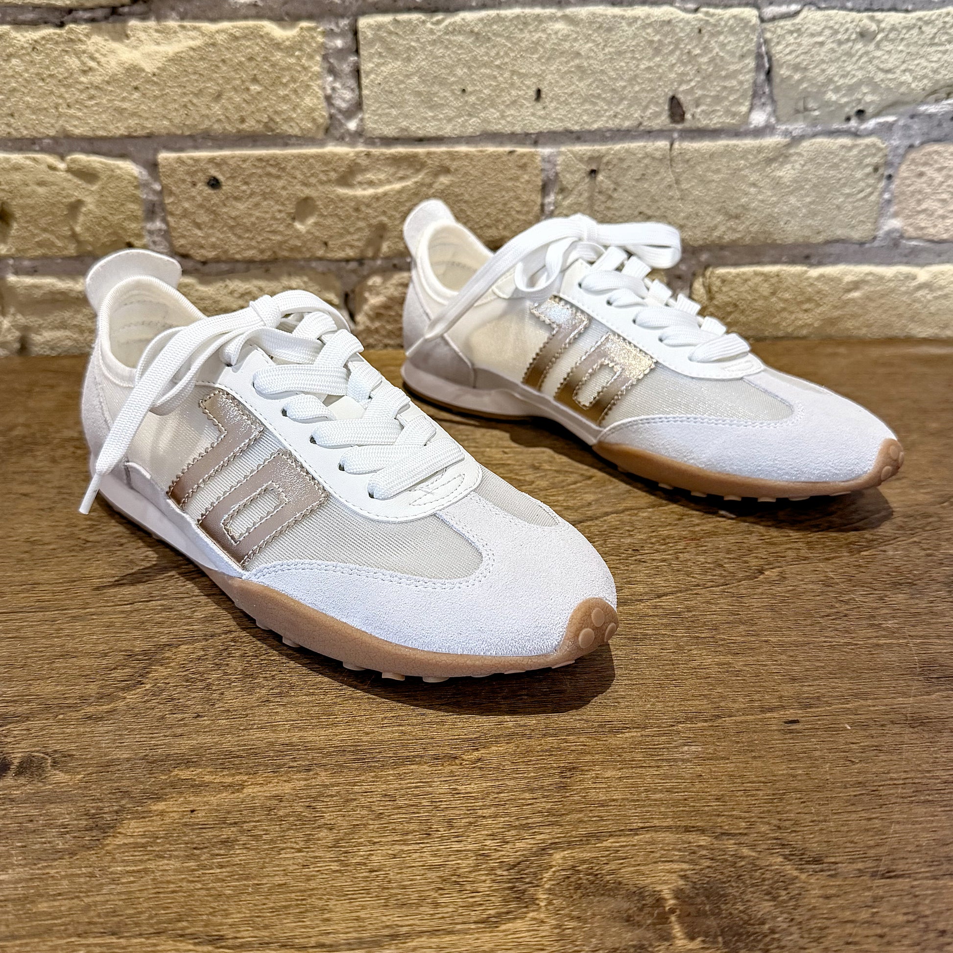 BACK 70 Paris White/Gold - shoostore