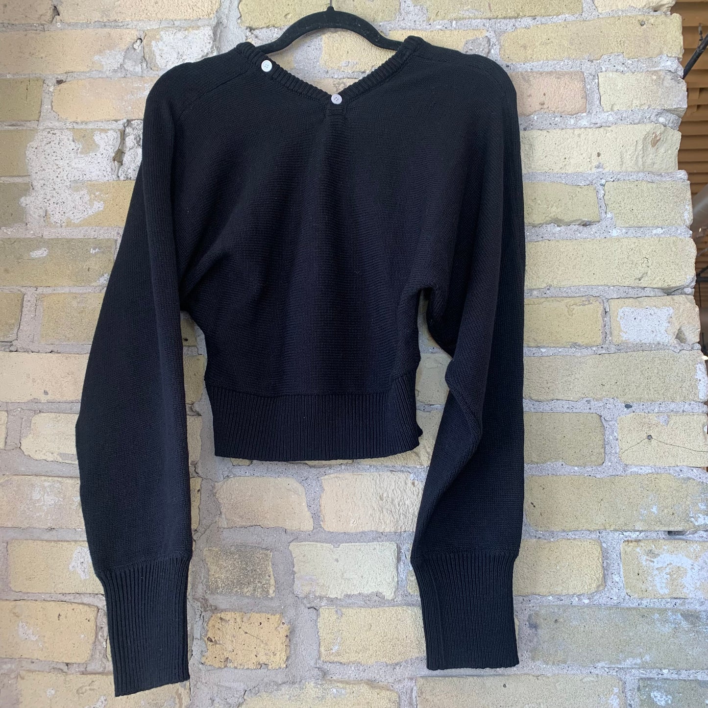 Grade & Gather Black Cardigan